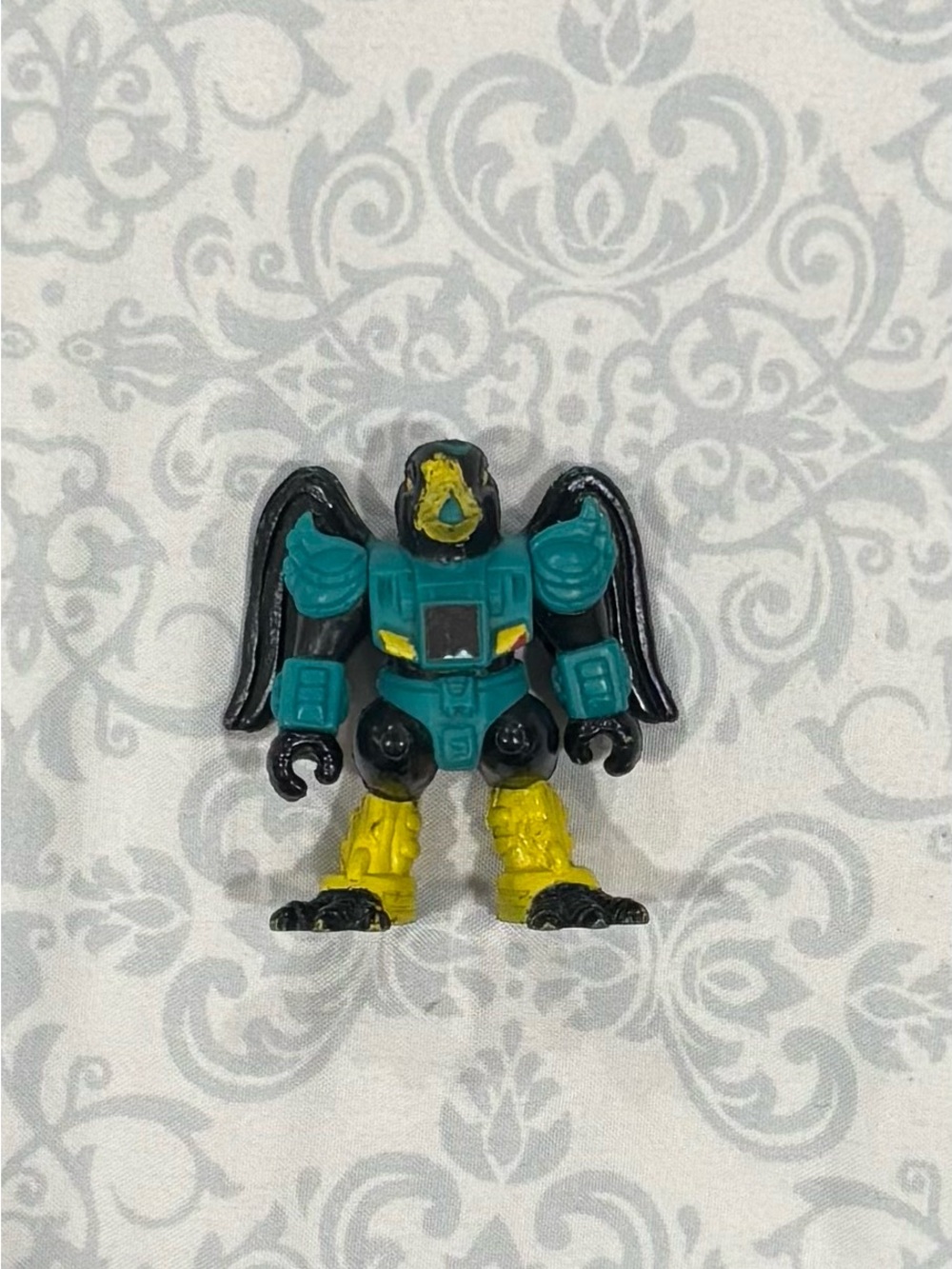 Vintage 1986 Hasbro Battle Beasts Crooked Crow Figure #72  Series 3